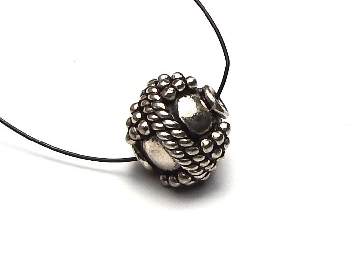 Bali STERLING SILVER Focal Bead Handmade BIG Indonesia – CHOOSE STYLE