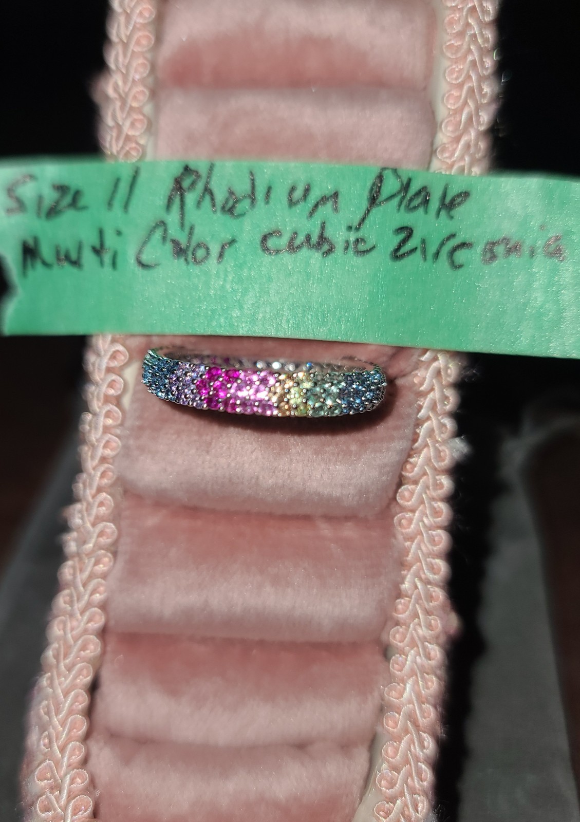 Lot Of 24 Bomb Party Fashion Rings All Size 11