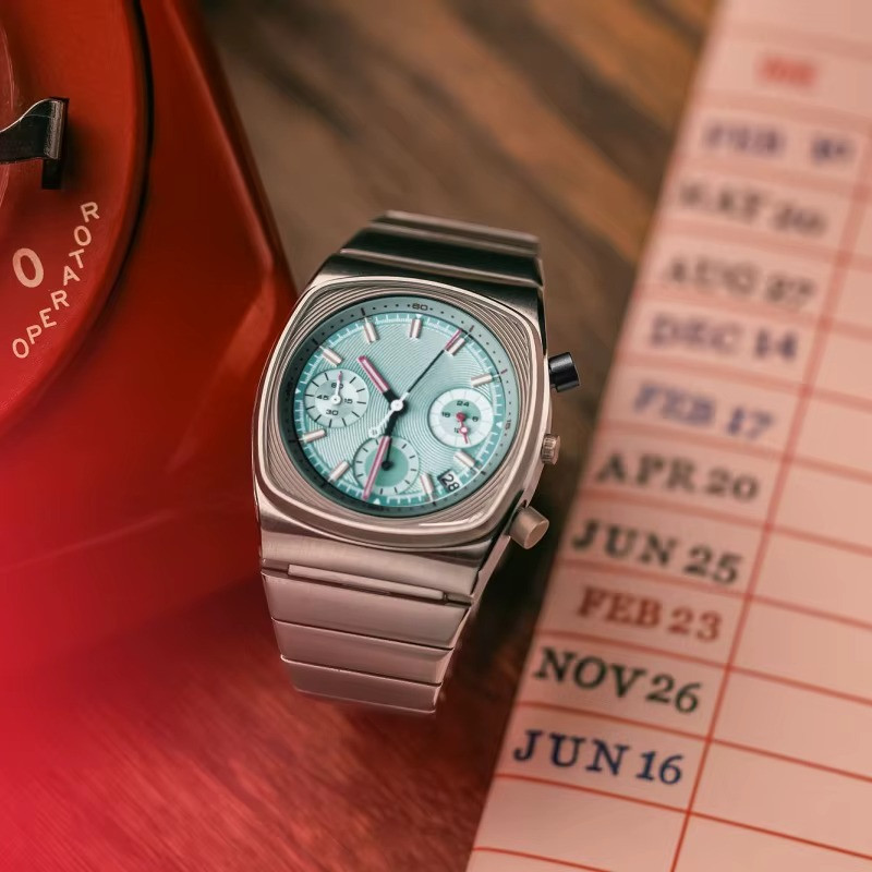 CILOA Men Retro Automatic Movement Steeldive Stainless Steel Waterproof Luxury