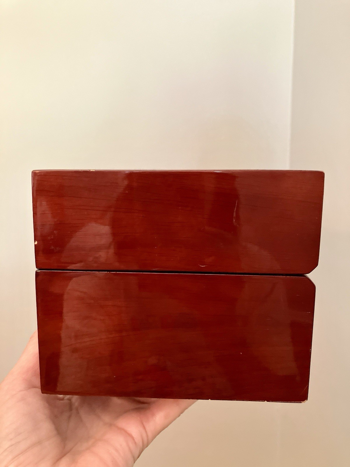 GENUINE RARE JOE RODEO ORIGINAL WATCH BOX CASE Lacquered Wood Rio 890 JR08
