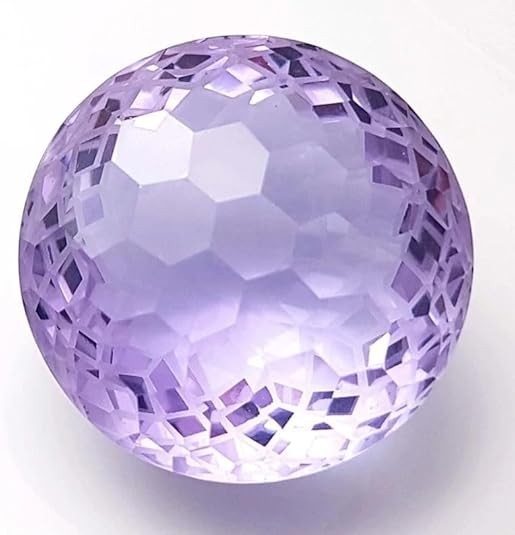 95.55 CT Purple-Pink Color Kunzite Round Cut Loose Gemstone Faceted