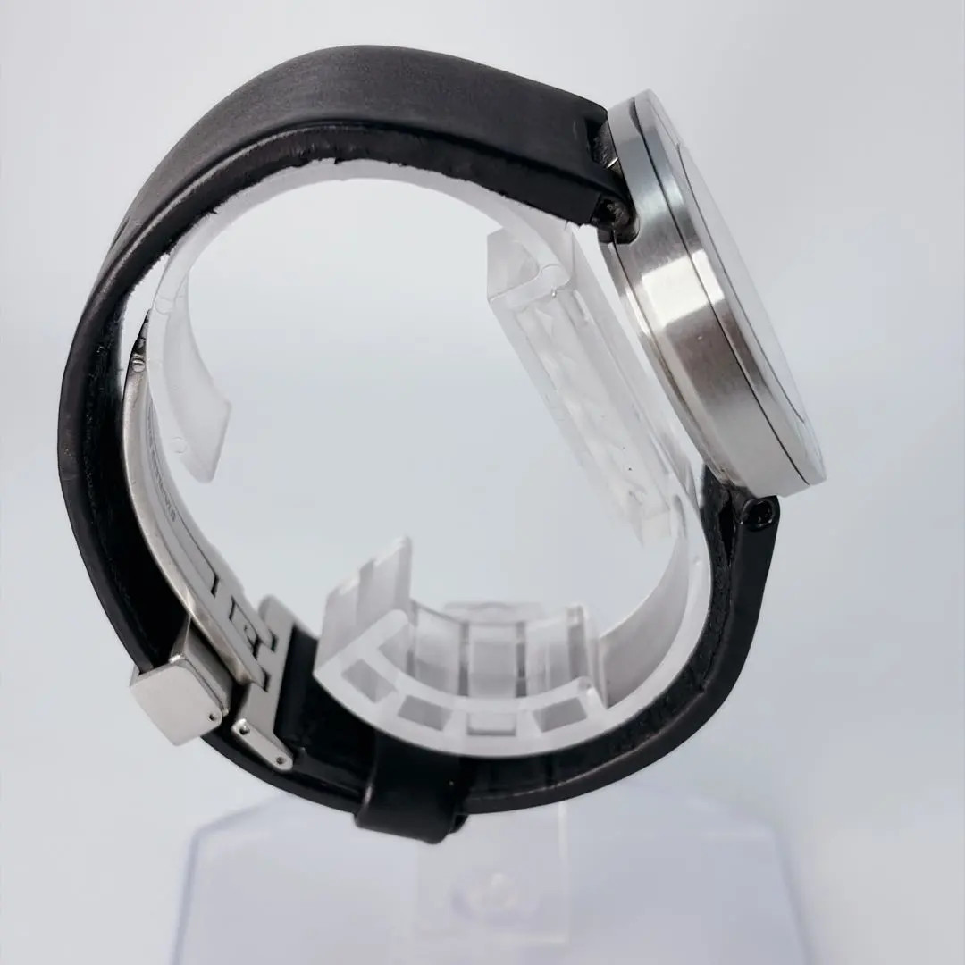 ISSEY MIYAKE TO VJ20-0010 Tokujin Yoshioka Silver Black Quartz Watch Box Papers
