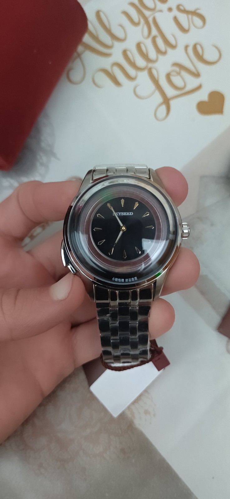 SKYSEED Automatic Roulette Watch with Automated Sliding.