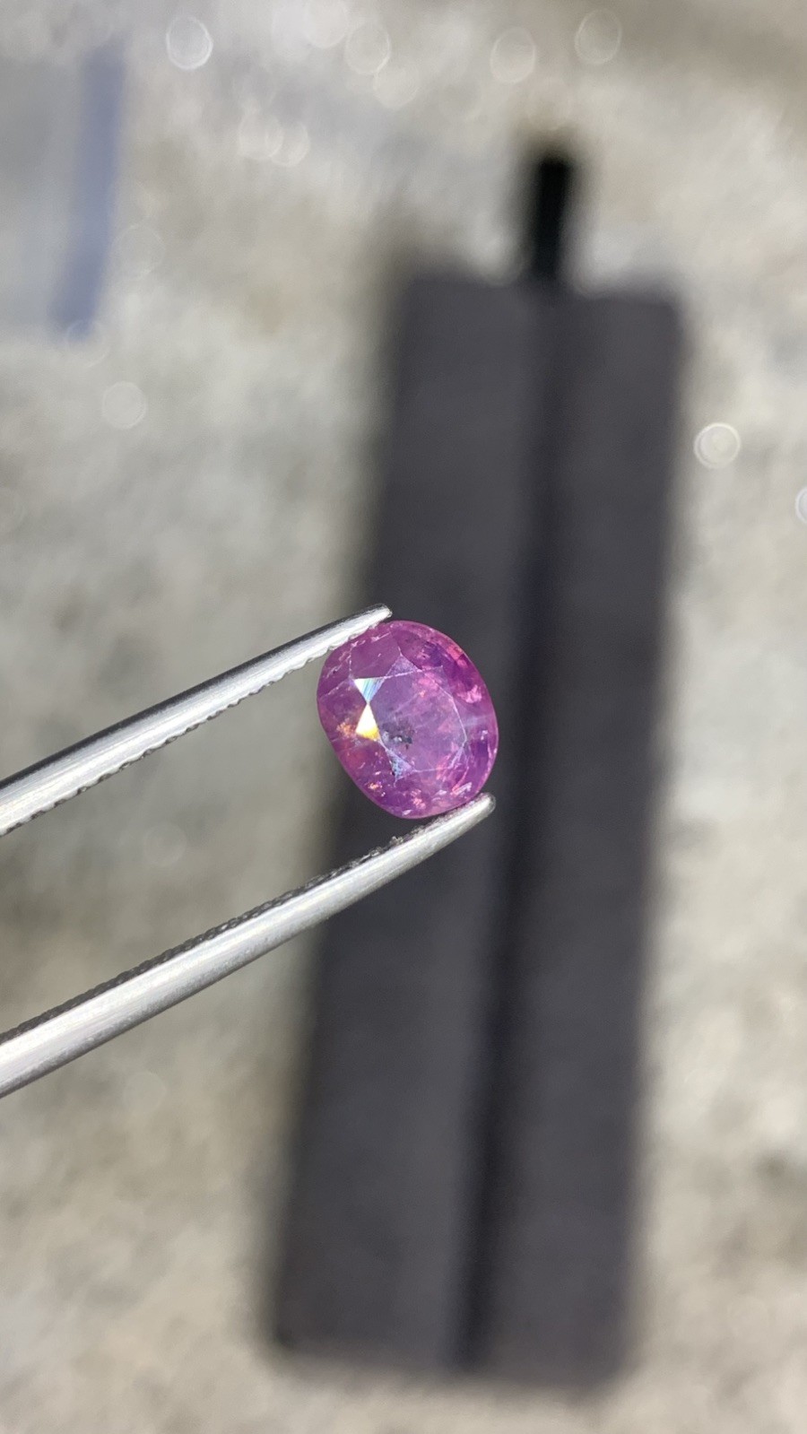 1.08/Ct,Natural Pinkish Red Ruby,Ovalshape,No heat & treat,No oil,Afghanistan.