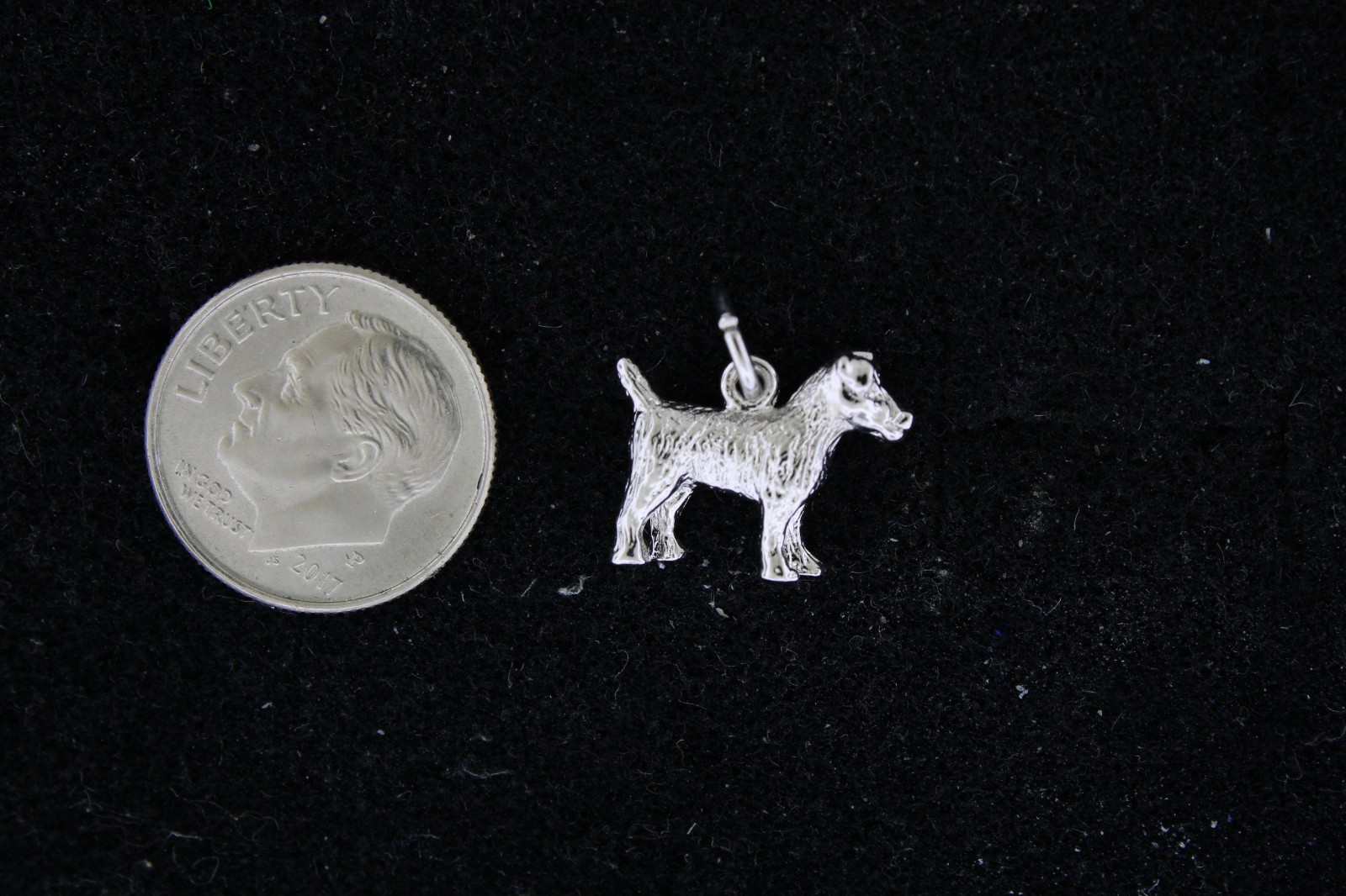 Rembrandt Sterling Terrier Charm