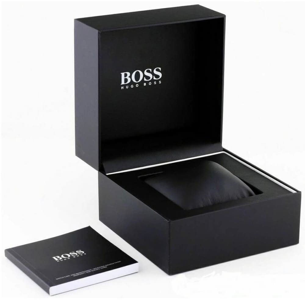 HUGO BOSS Navigator 1513499 Men’s Silver Dial Stainless Steel Wristwatch