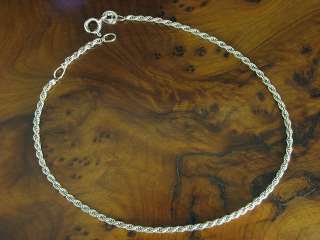 925 Sterling Silver Bracelet / Real Silver / 3.2g / 25.5 cm