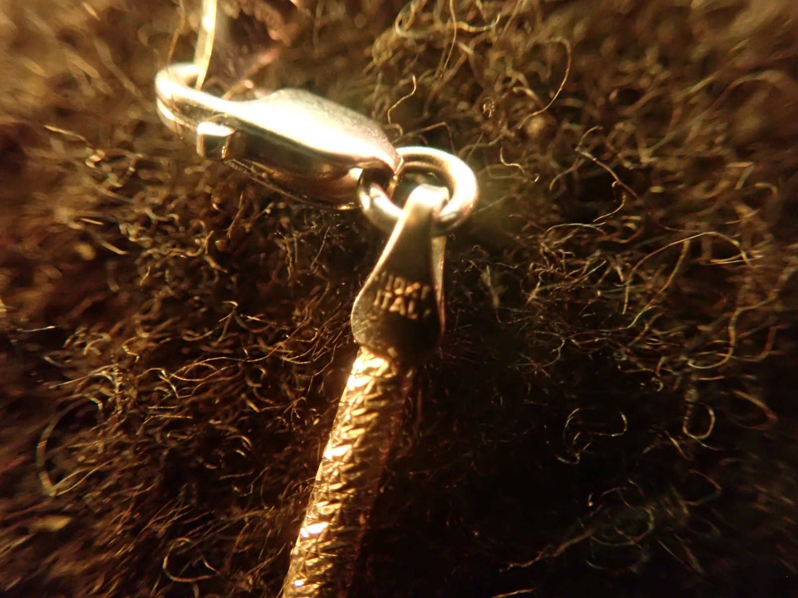 Aurafin Vintage 10K gold Luxury Necklace 40 CM! Gold!
