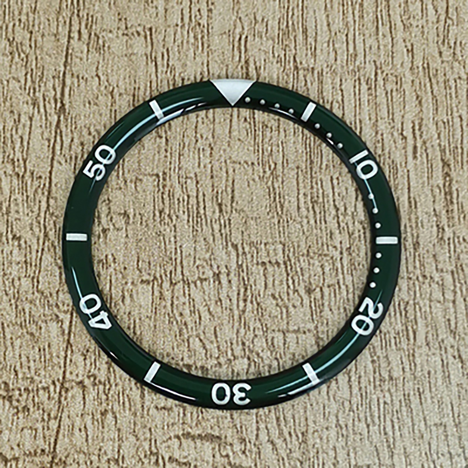 39MM Rounded Curved Plastic Aluminum Watch Bezel Insert Inner Diameter 32.2MM