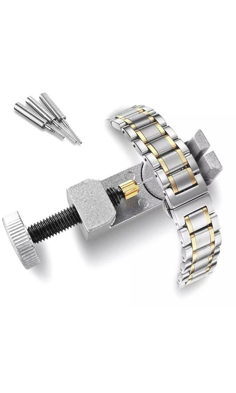 Metal Adjustable Watch Band Strap Bracelet Link Pin Remover Repair Tool Kit US