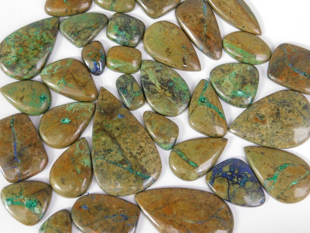 AAA+ Quality Shattuckite Cabochon Gemstone Fancy Jewelry Wholesale Lot 71338