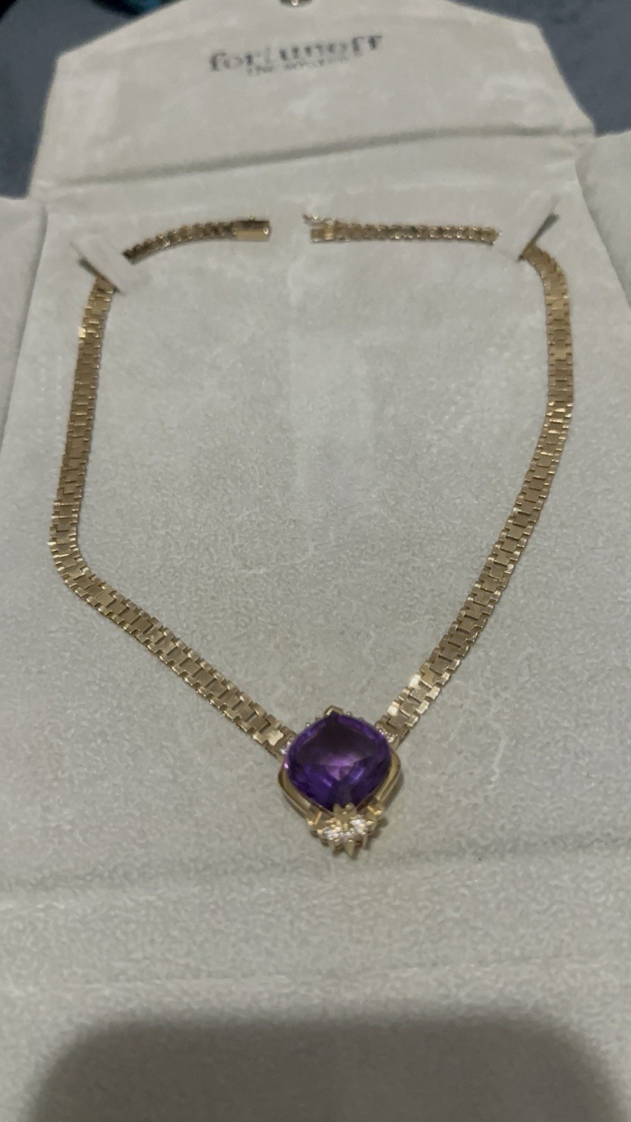 fortunoff 14k Gold choker necklace