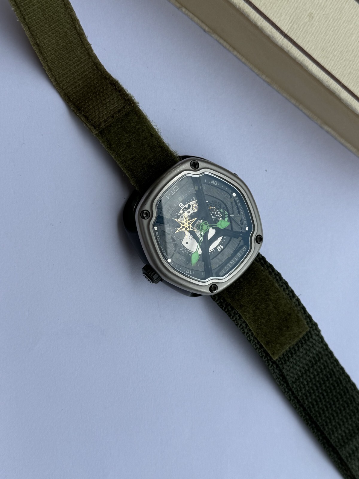 Dietrich Organic Time T-1 Watch Automatic Mens 46mm