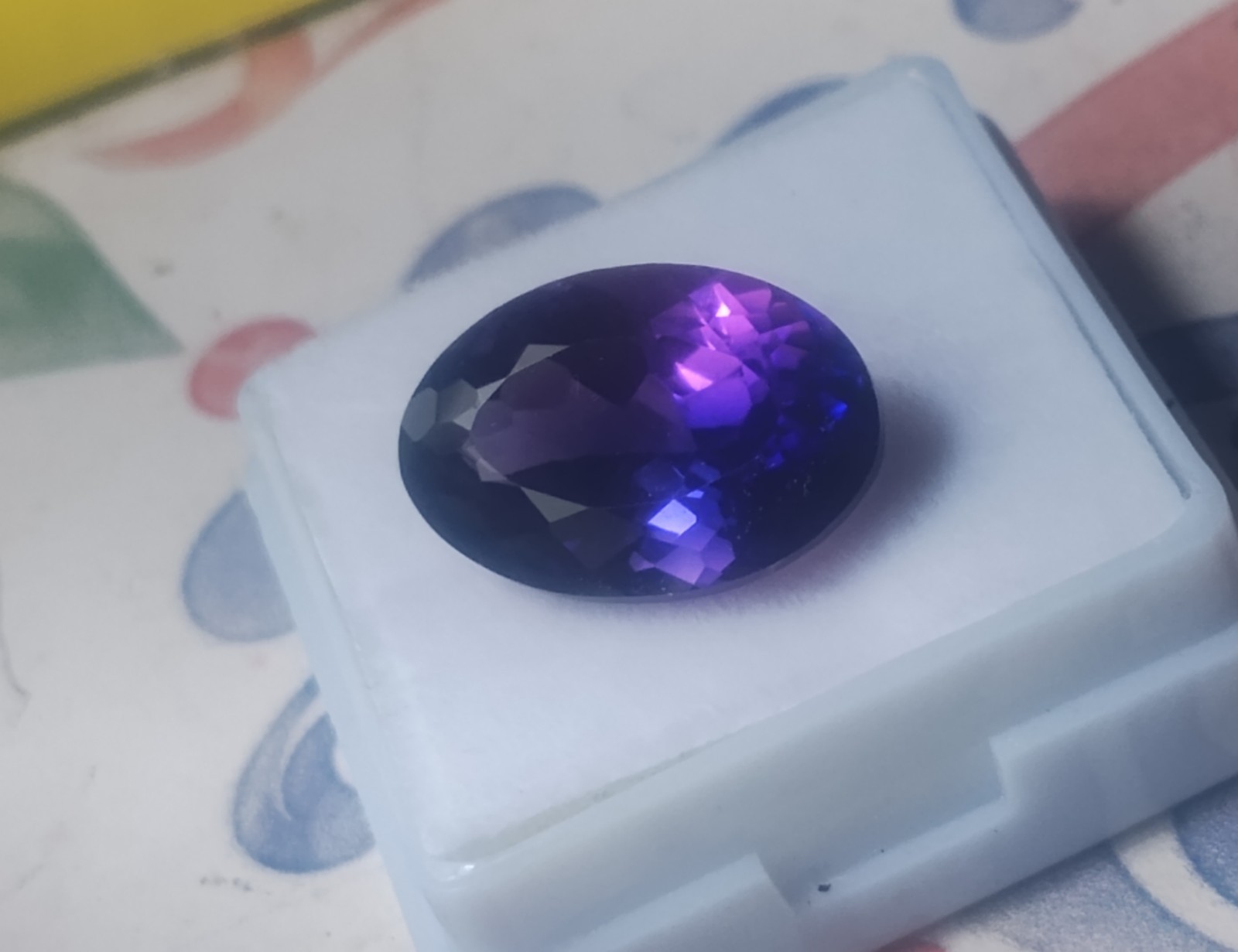 11.15CT Flawless Natural Purple Pink Sapphire Excellent Oval Cut 15.1×10.1×7.1mm