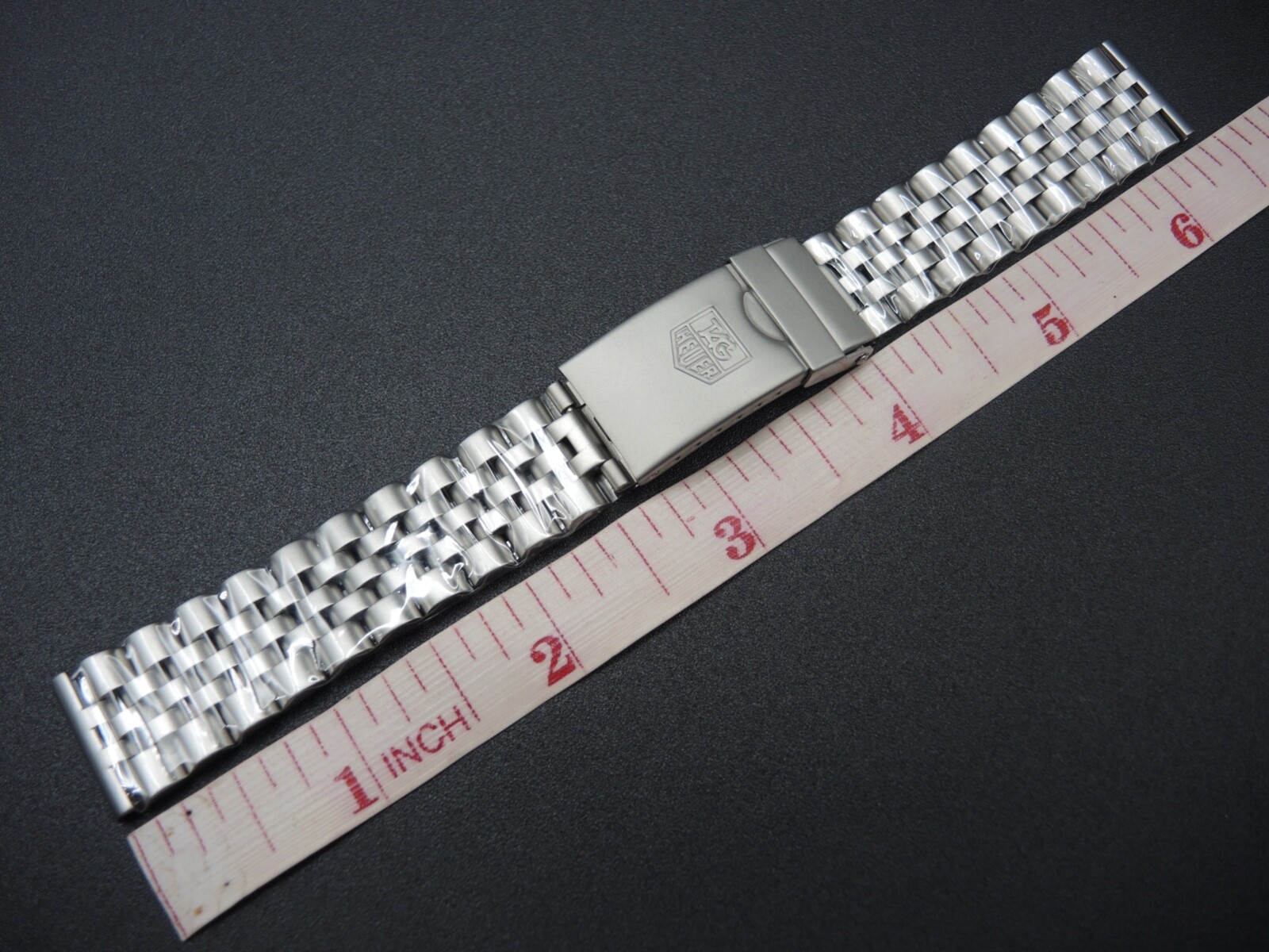 NEW 18MM STAINLESS SOLID LINKS BRACELET TAG HUER F1 WA1210-1215 QUARTZ WATCH