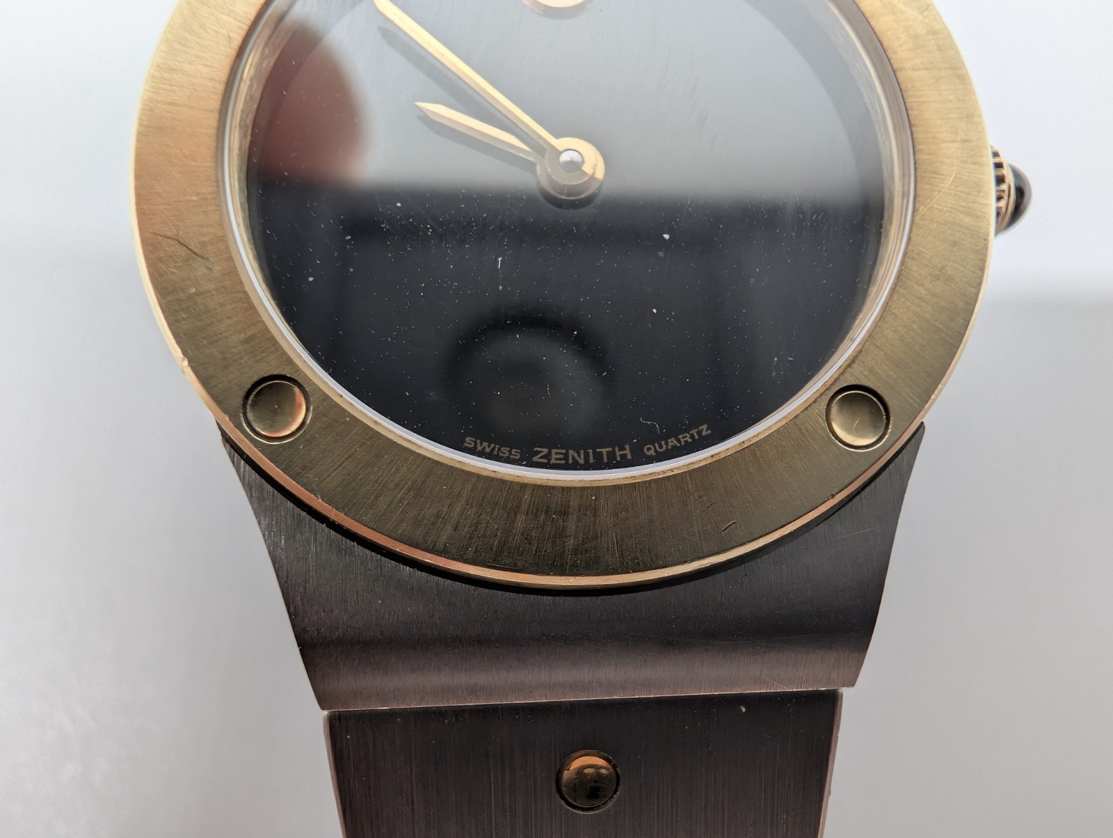 Zenith Pacific Museum Ref. 58.0010.105 Women’s 14KT Gold Steel Quartz Revised