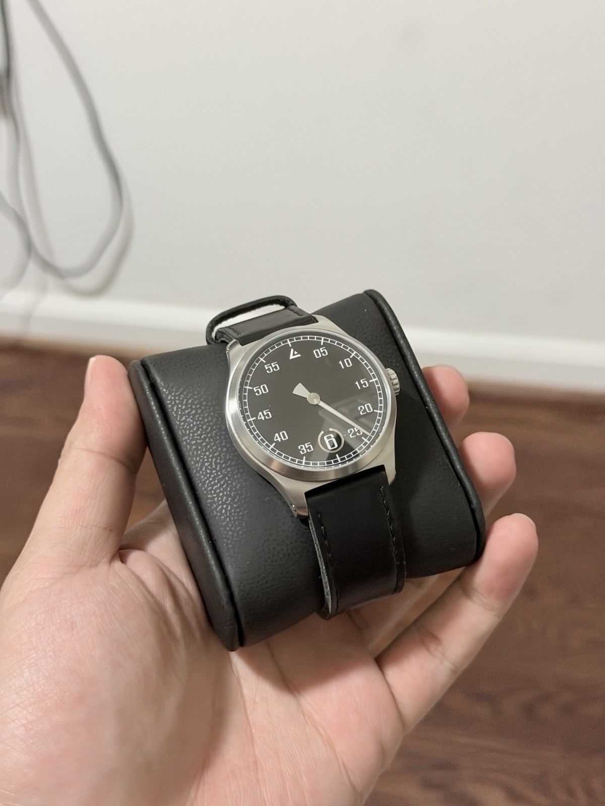 Angles Watches Measurement II Automatic Watch Black Dial