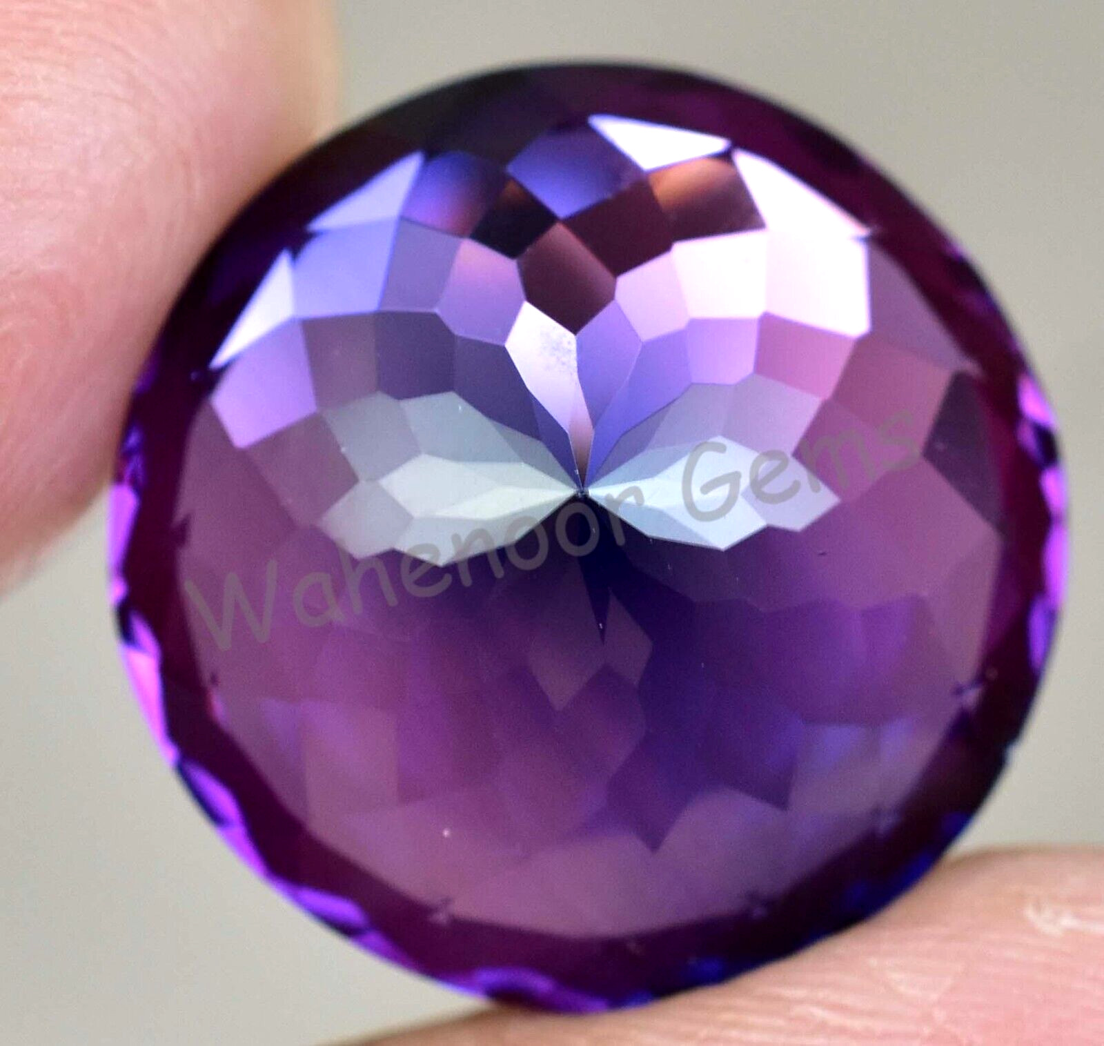 Natural 40.25 Ct Boysenberry Sapphire AGL Certified Fabulous Loose Gemstone