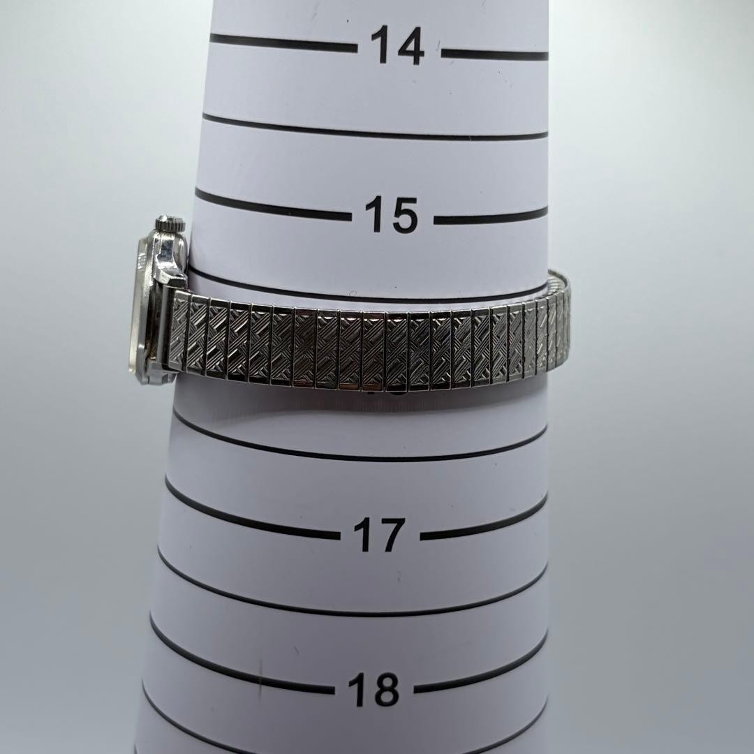 SEIKO Ladies’ Hand-Winding Watch, Vintage, Bellows Type, Silver