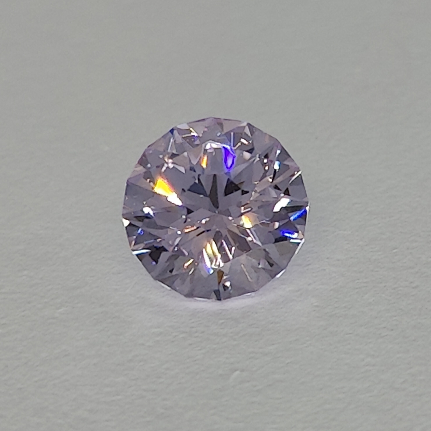 Lavender YAG Pendant – Sterling Silver – 1.67 carats