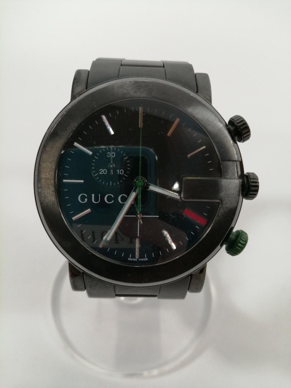 Chronograph Gucci High Brand Model Number Black 101M GUCCI