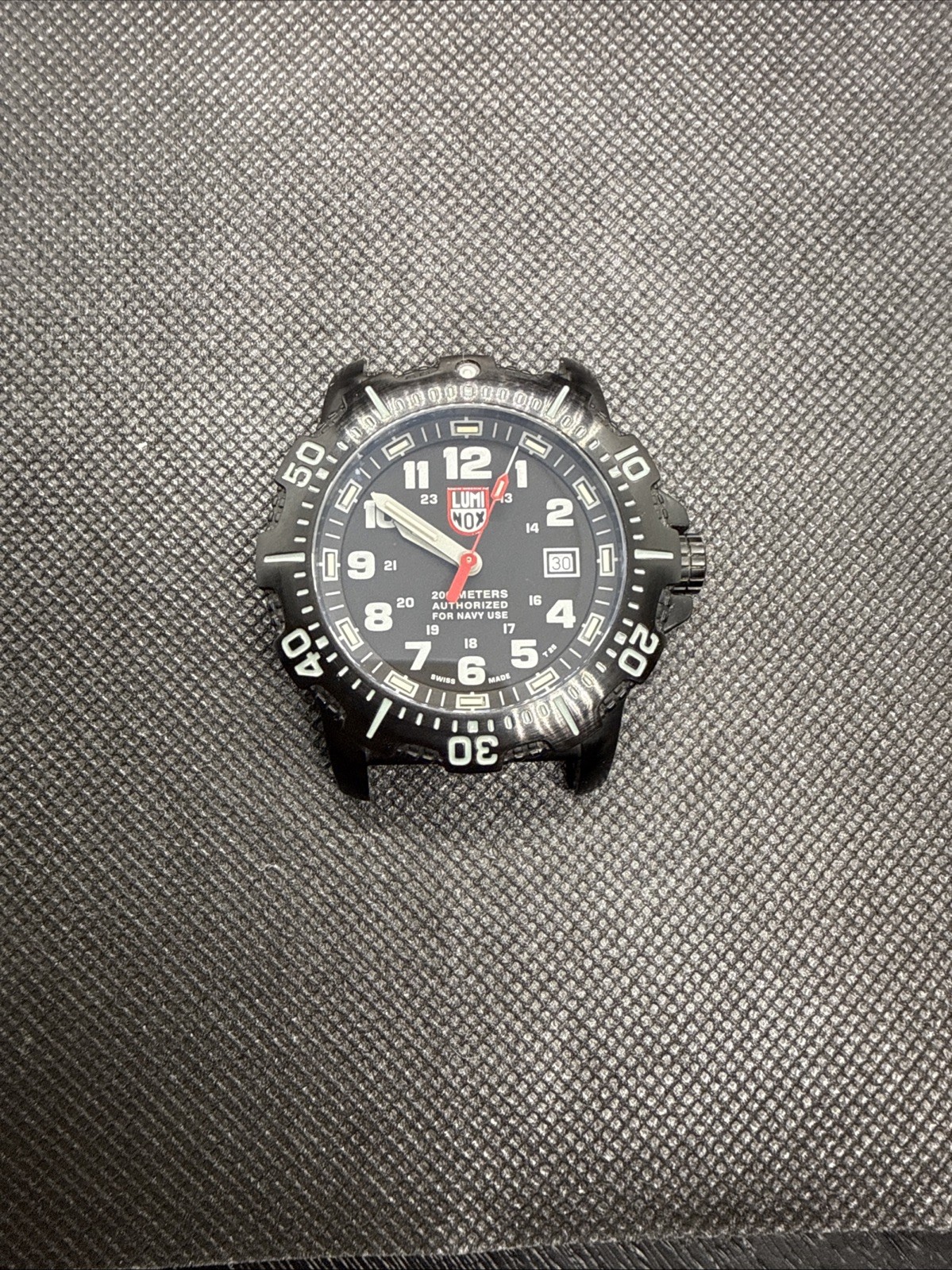 Luminox ANU 4220 Authorized for Navy Use Steel Watch Head Only – NO BAND