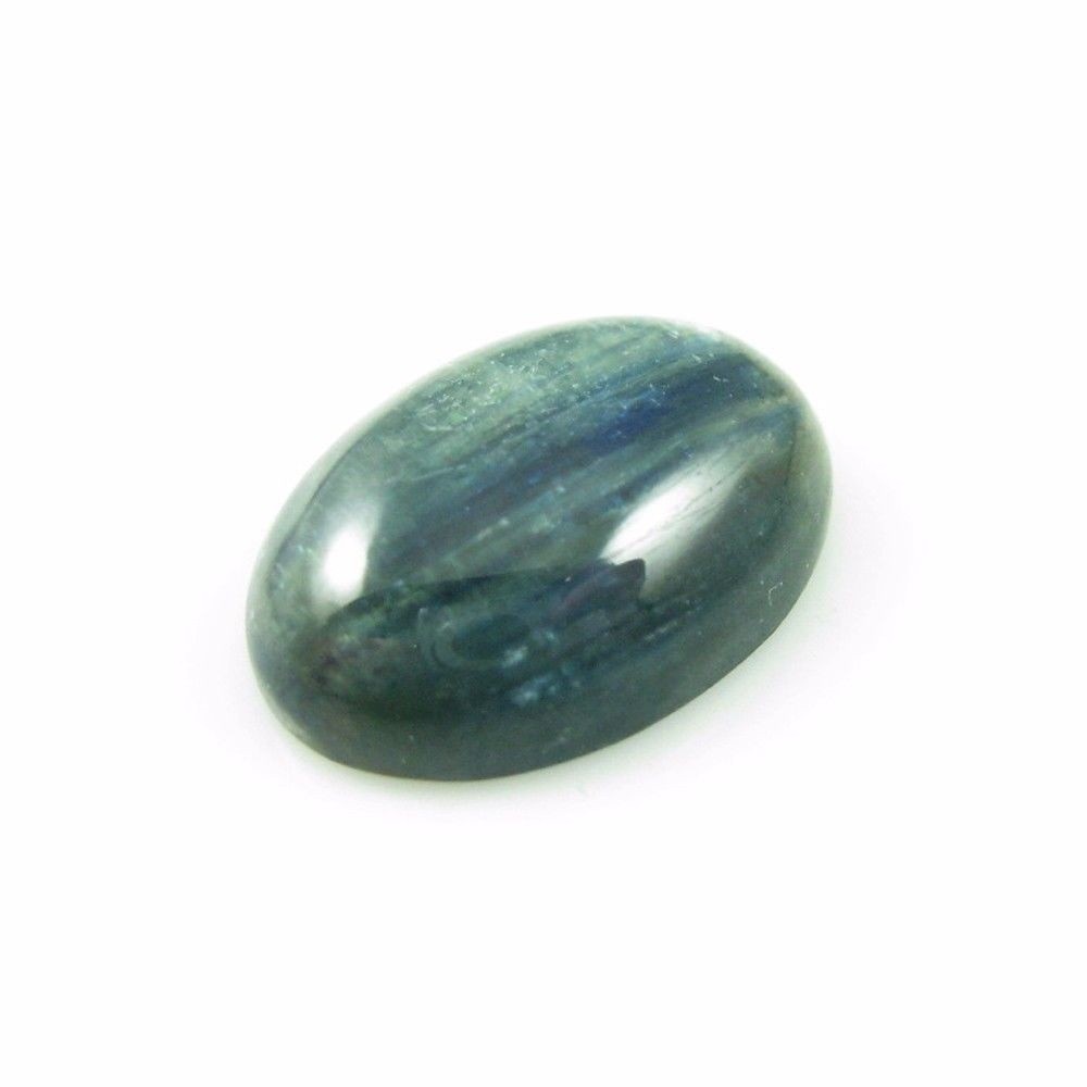 Gemstone Cabochon -Grade AB Genuine Kyanite Small Oval Cabochon Gem-13mm- 1 pc