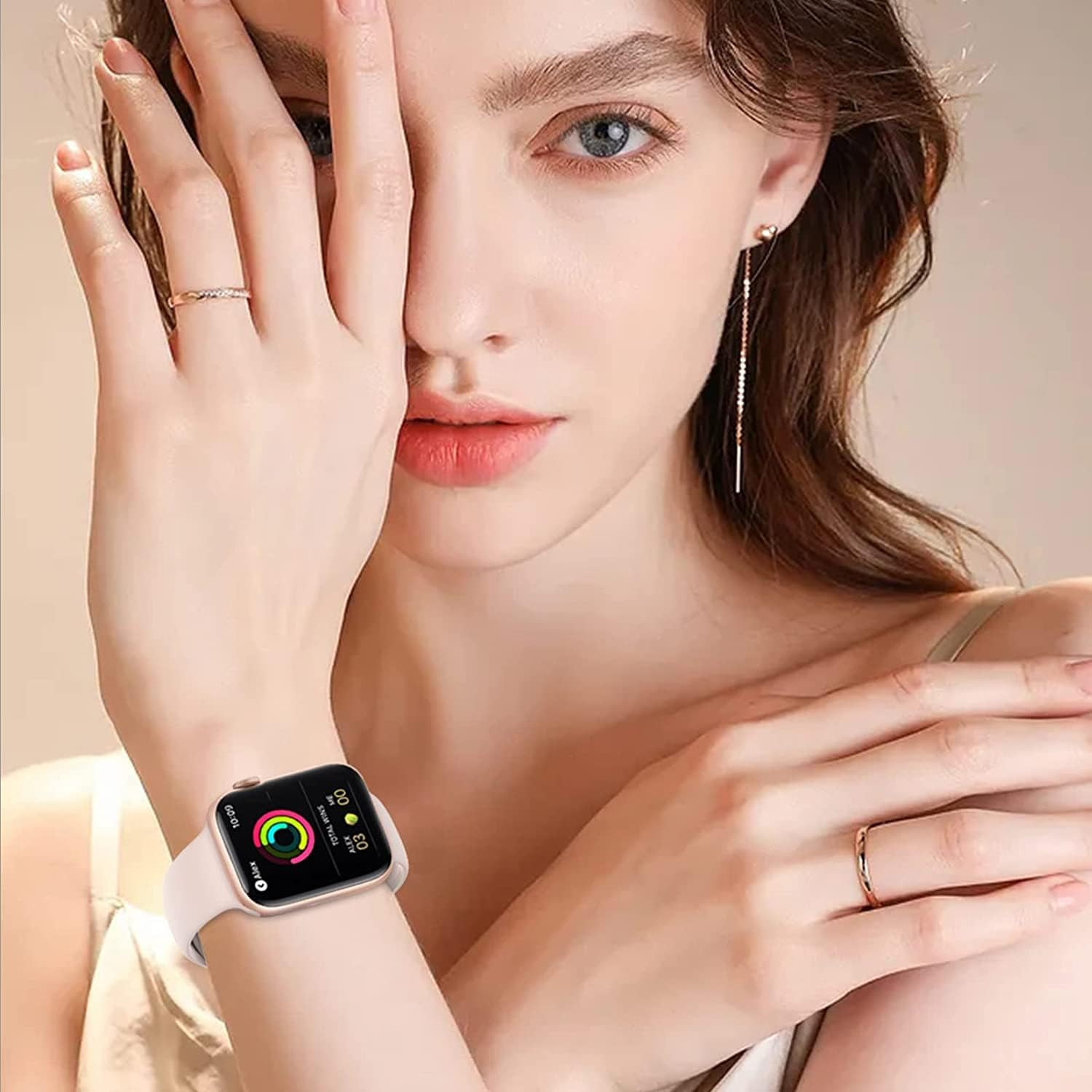 15 Pack Soft Silicone Bands Compatible with Apple Watch Band 40Mm 41Mm 38Mm 45Mm