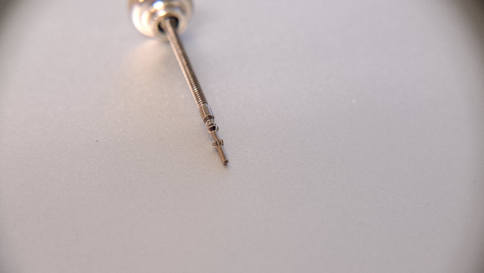 Unbranded Stainless Steel Crown 5mm with stem tap ten (0.90mm) VIS OR 83913 WHIT