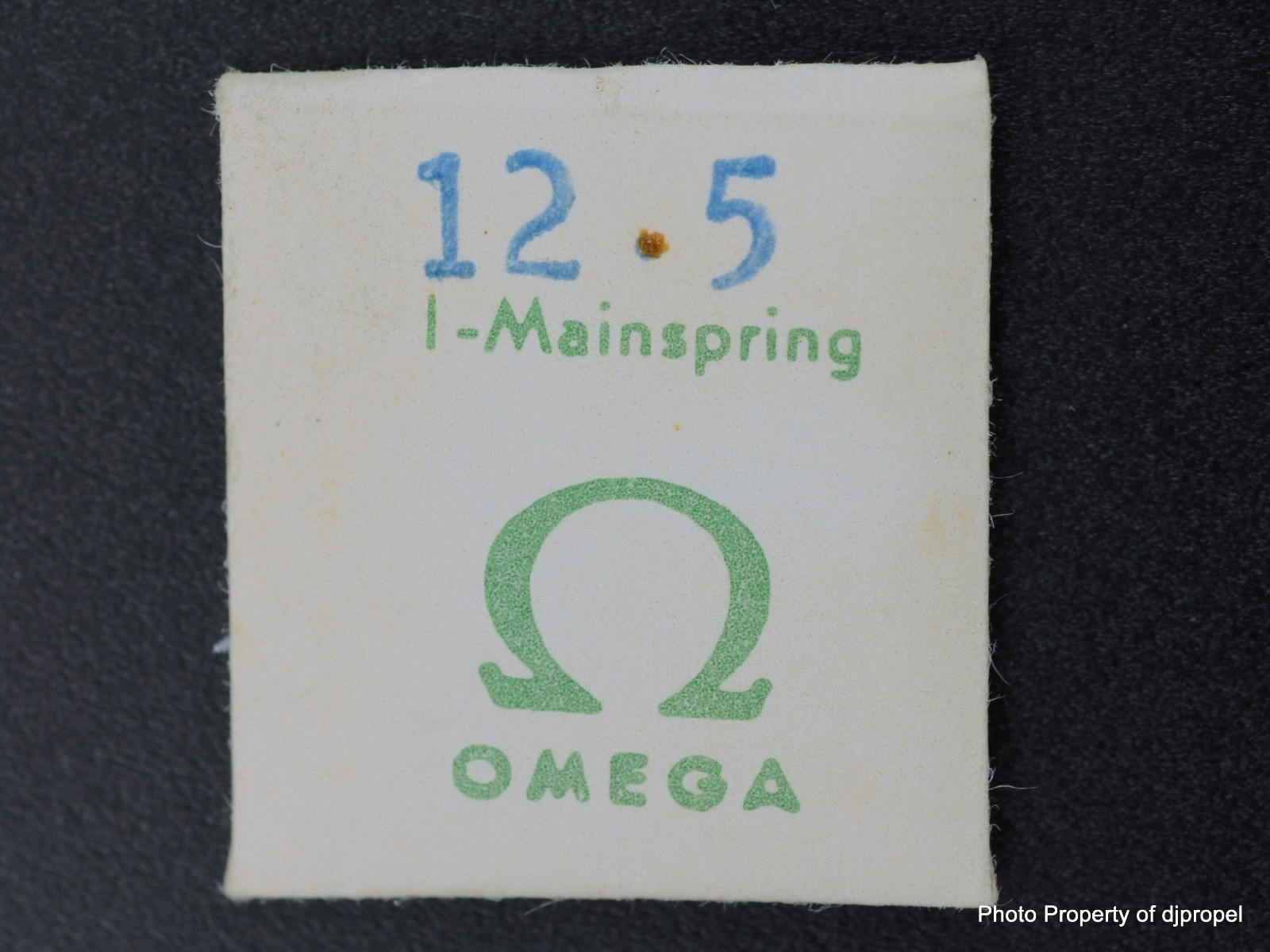 Vintage ORIGINAL Omega Mainspring Part #1208! Many Calibers Available!