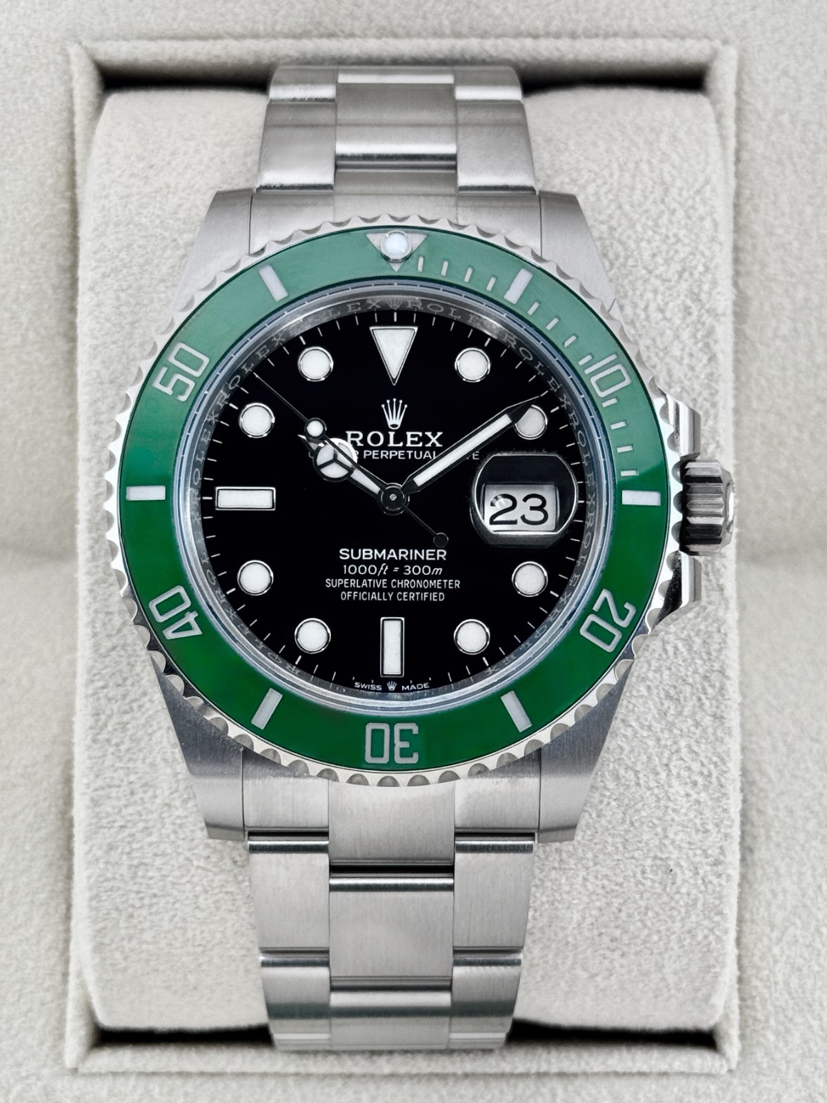 2024 Rolex Submariner “Starbucks” 41mm 126610LV Black Dial