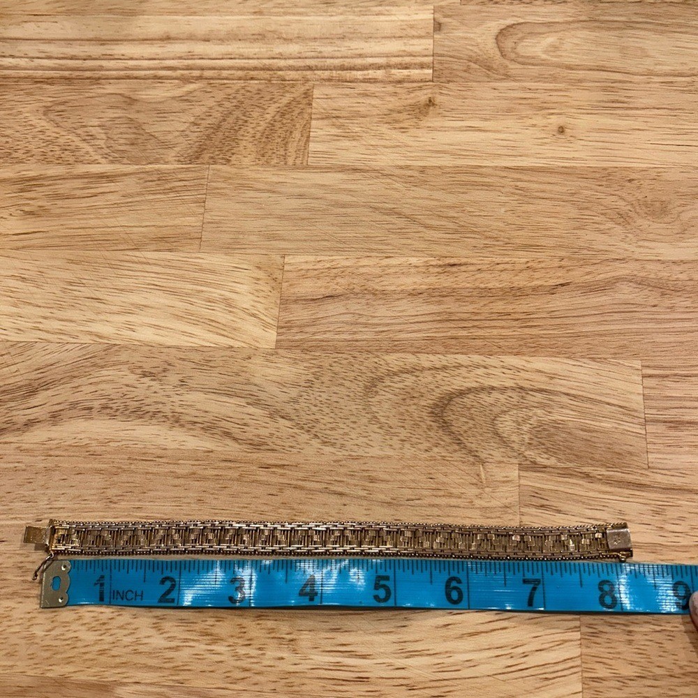 Vintage Milor Italy Gold over 925 Sterling Silver Riccio Link Bracelet