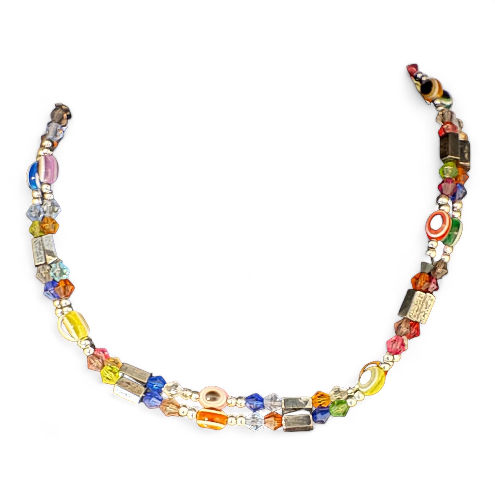 “Healing” Magnetic Multicolor Bead 30” Multi-Use Necklace/Bracelet