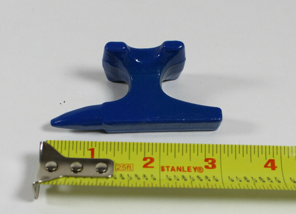 Miniature Jeweler’s Brass Bronze Salesman Sample Anvil Paperweight 5.6oz Vintage