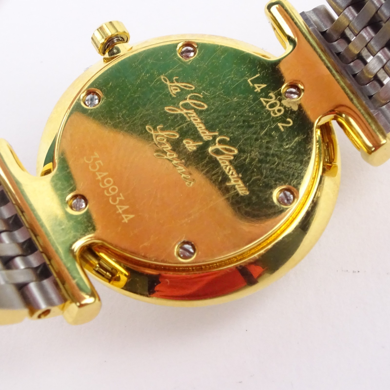 Longines La Grande Classique L4.209.2 Watch Gold Dial Women’s Box & Papers