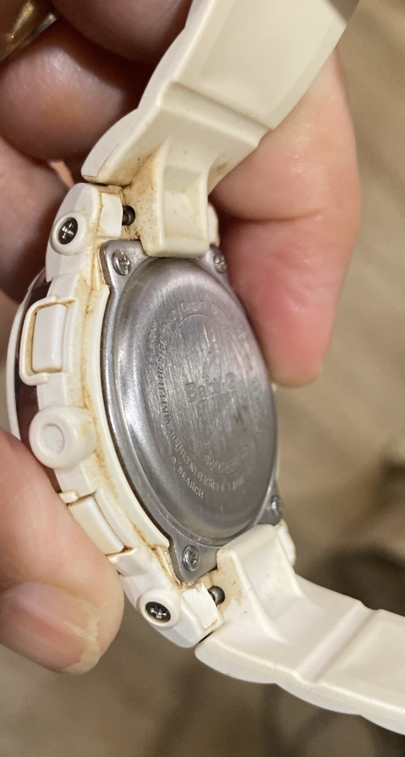 Casio Baby-G BGA-132 Module 4731 White Pink Watch Parts Repair New Battery NR