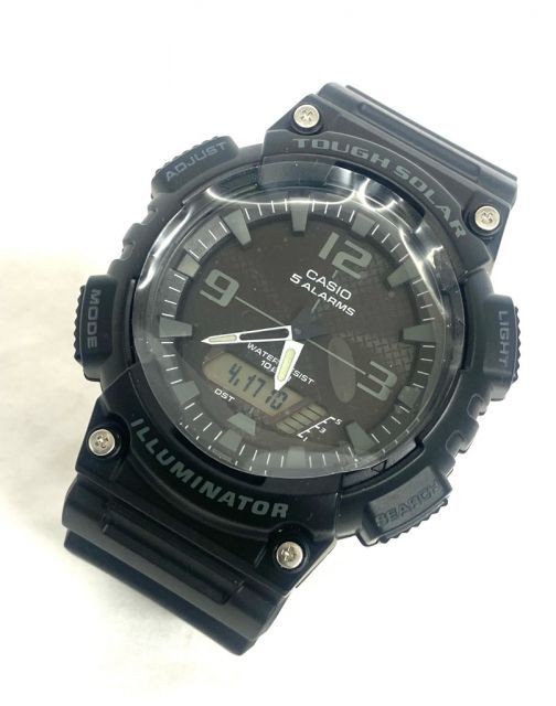 Casio Tough Solar Digital Analog Black AQ S810W CASIO STANDARD Casio Standard Ca