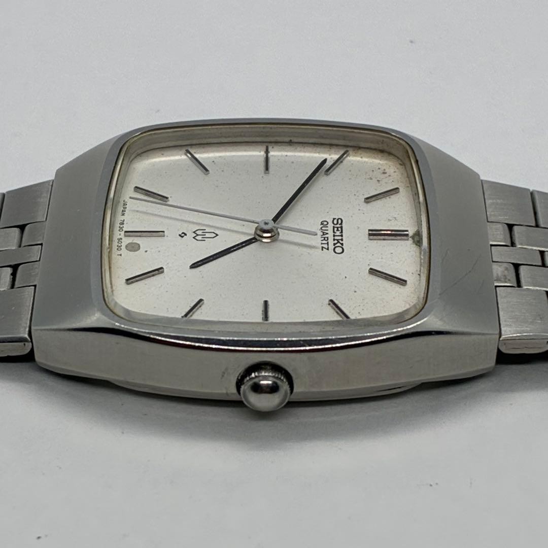 Seiko Quartz 7830-5030,new battery,working condition,item number2444 From Japan