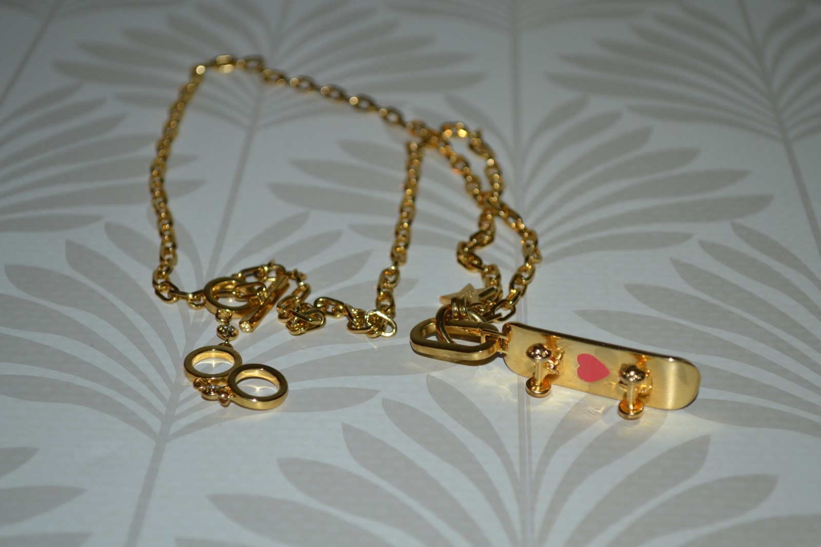 Henri Bendel Skateboard Pendant Necklace