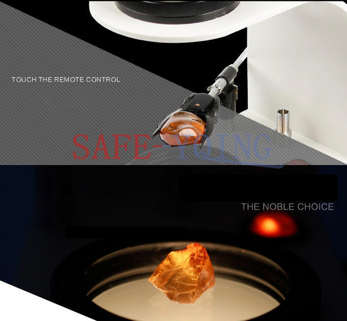 1PCS Jewelry polariscope Desktop magnifier Gem identification tool +Gem Clip New