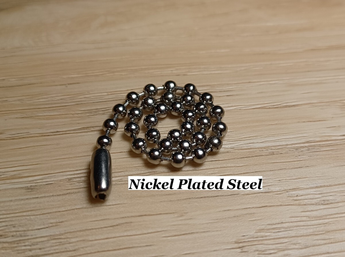 one Stylish Military Ball Bead Type Short Dog Tag Chain / Key Chain