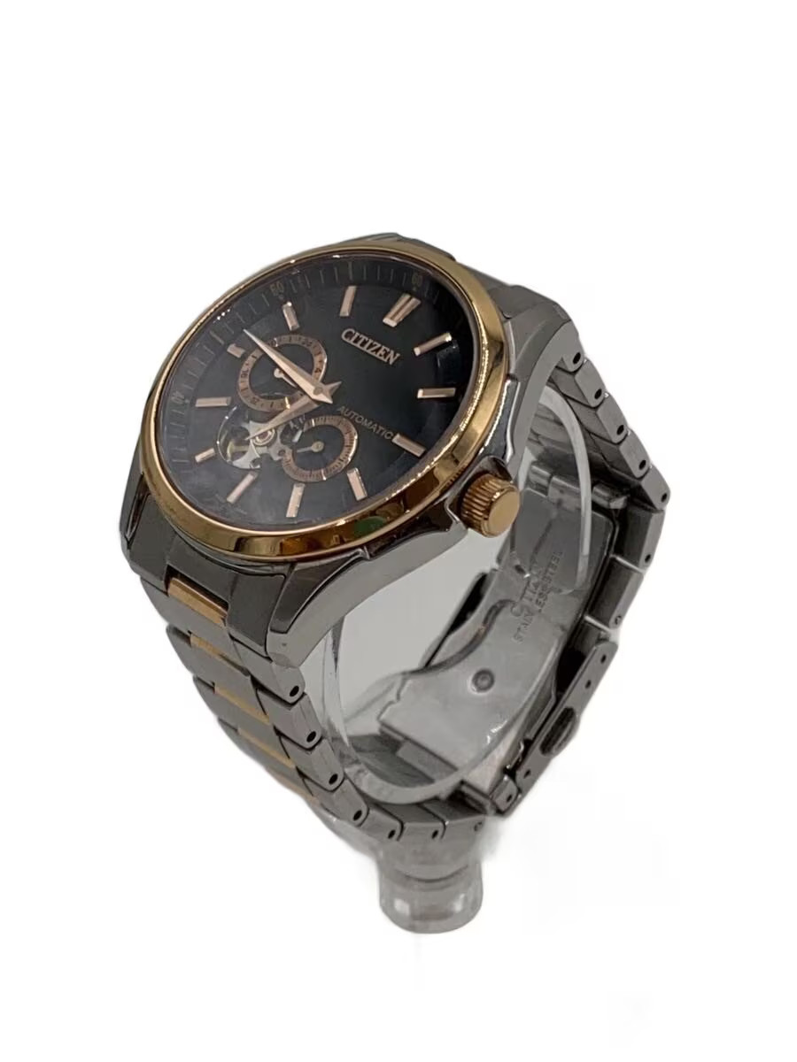 CITIZEN Automatic Watch Analog BLK SLV 4197 006G202