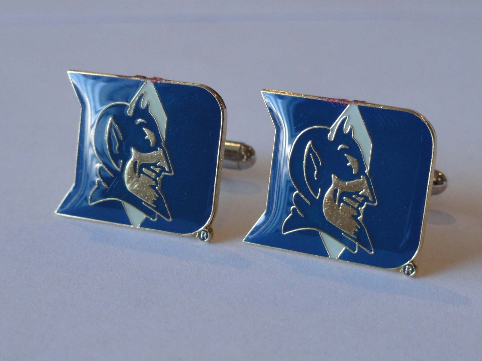 Duke University Cufflinks NCAA Devils–Custom College DU