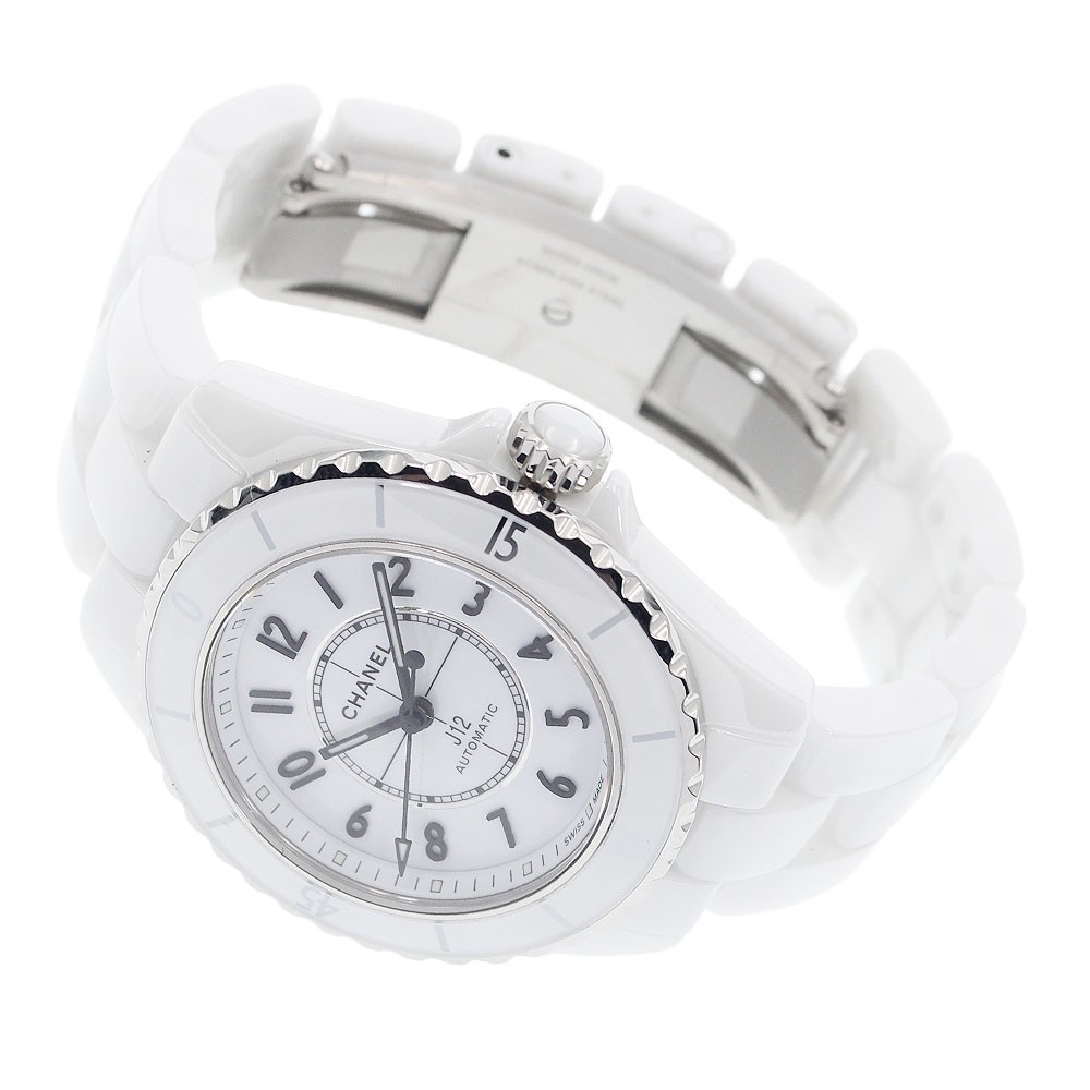 CHANEL J12 H5699 33MM WHITE CERAMIC white Dial Automatic Ladies Watch_939778