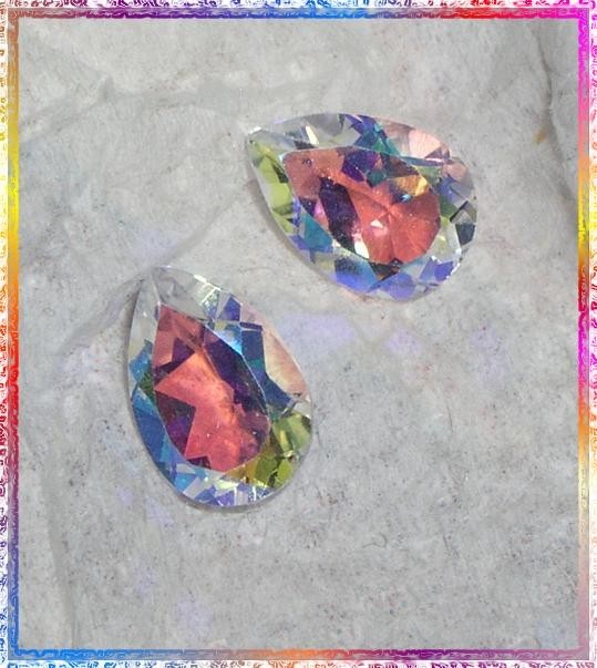 Moonglow Orange Mystic Topaz 10mm x 7mm Pear Cut Gemstone – 2.30 ctw