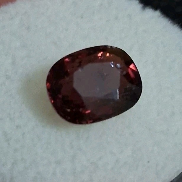 2.29Ct.Beautiful Color! Natural Cherry Red Tourmaline (Rubellite) Mozambique