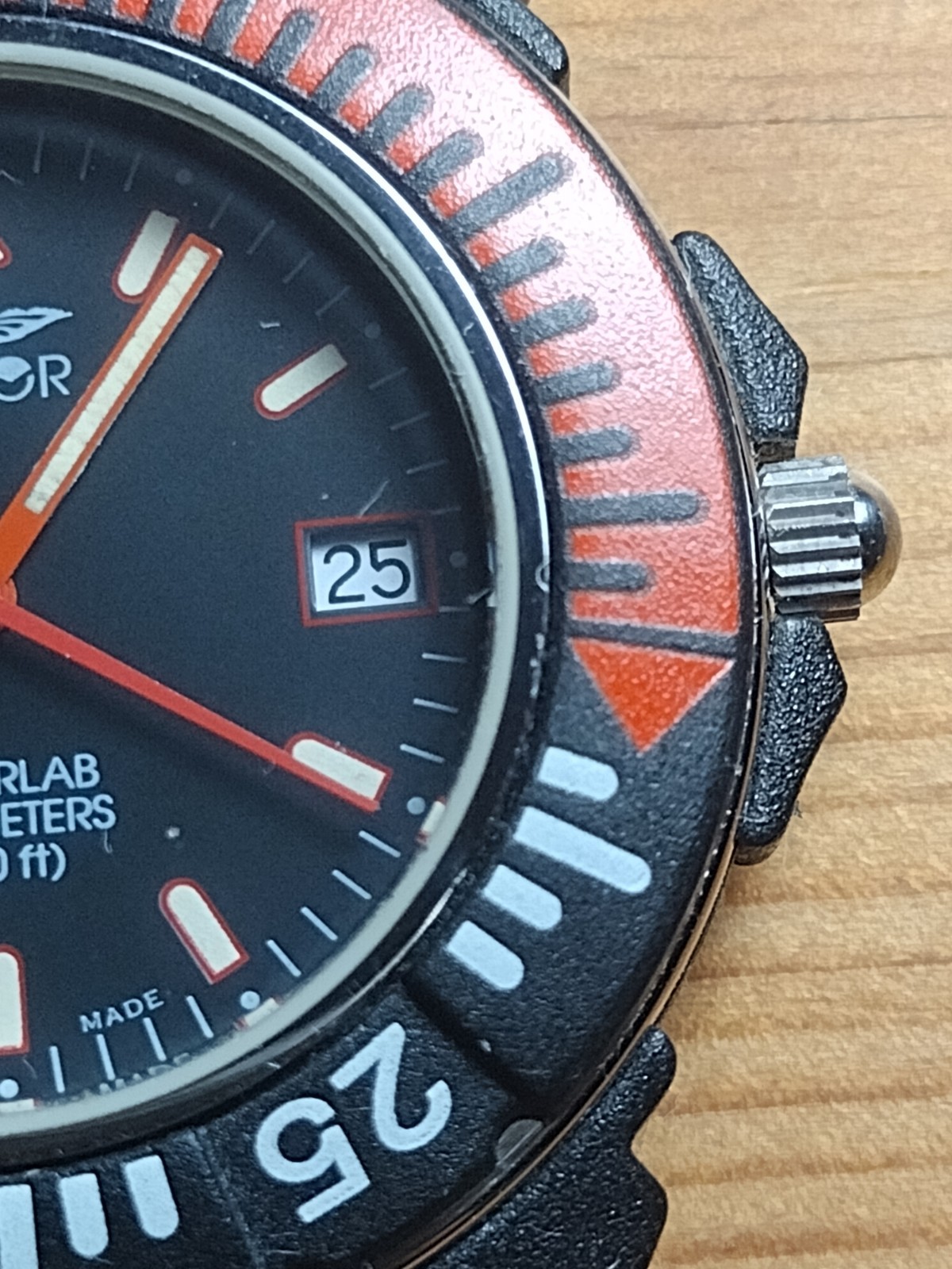 NEW VINTAGE! Sector UNDERLAB 1851200015 watch chronograph LEATHER 100M WARRANTY