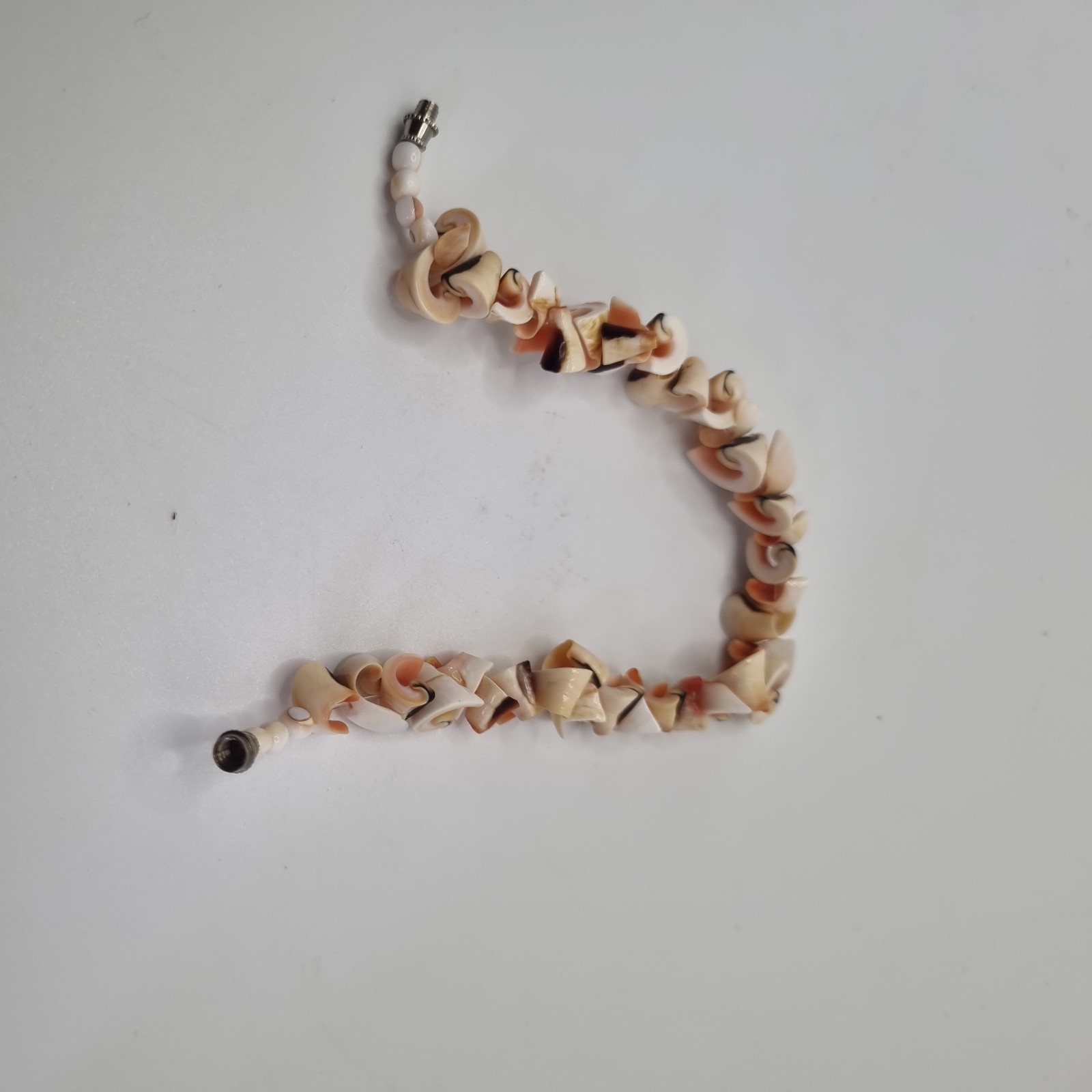 unique Handmade Shell Anklet / bracelet. Unisex approximately 16cm.