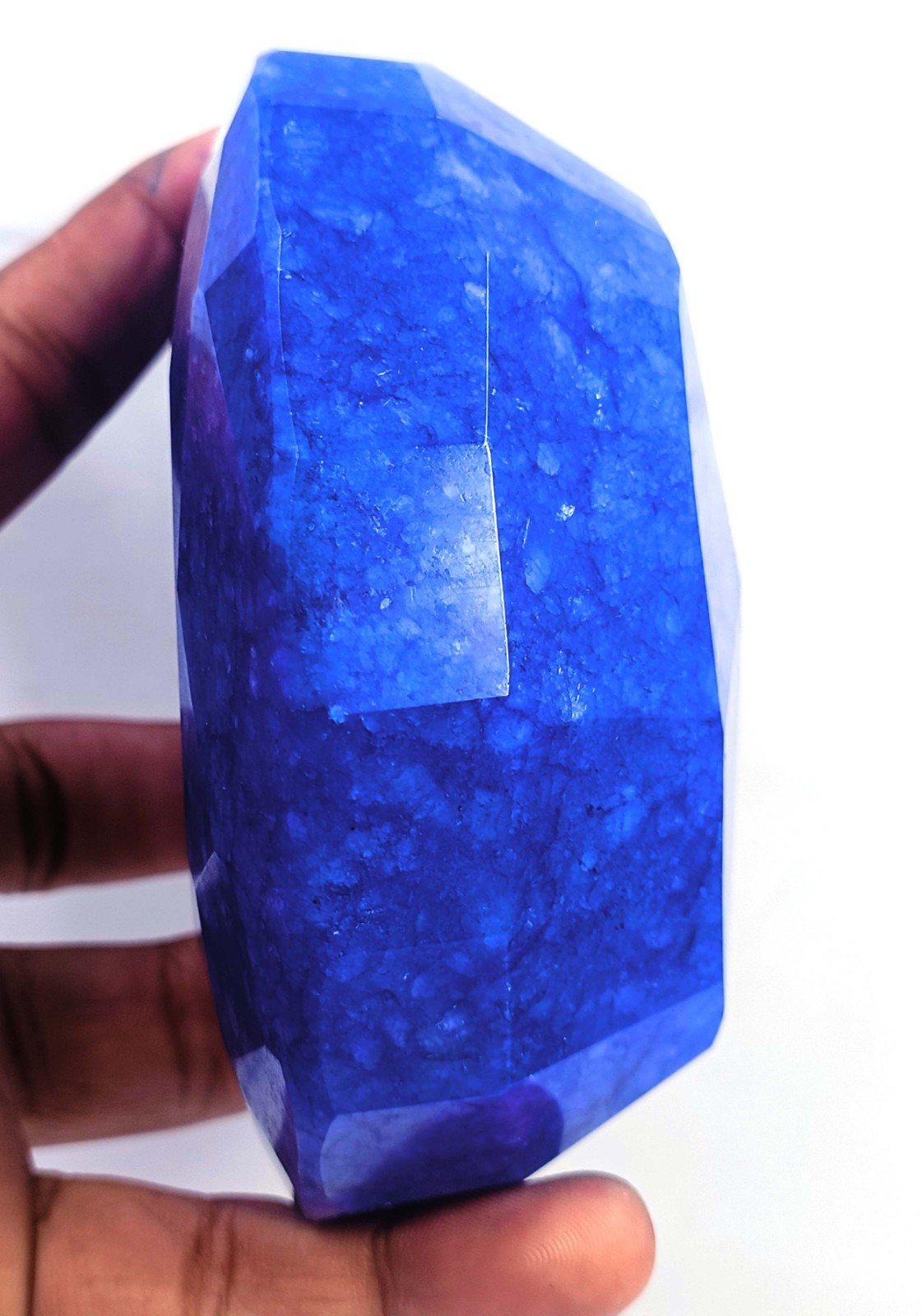 Gorgeous Quality 4500 Ct Natural Blue Sapphire Round Shape IGL Gemstone 6MHB