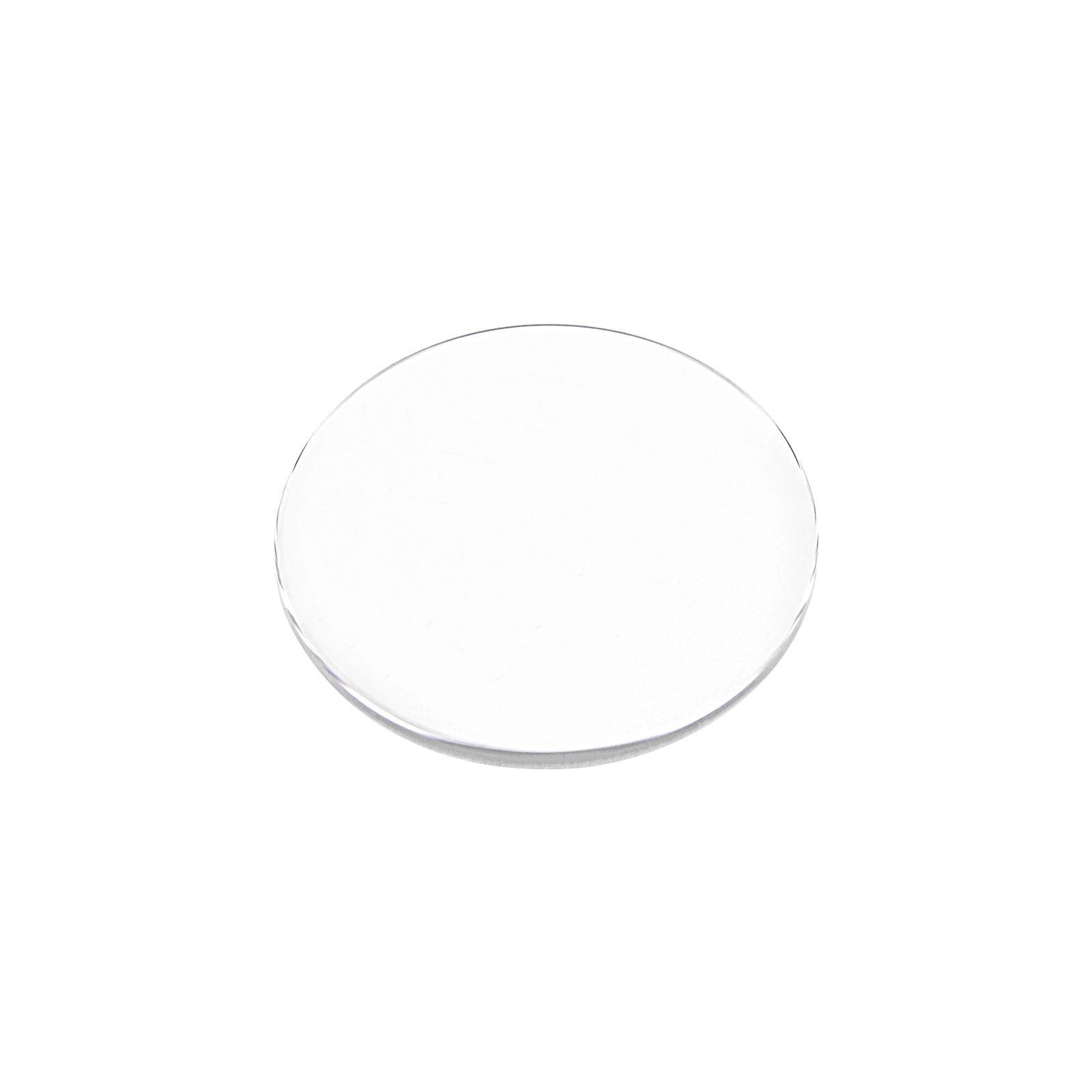 22.5mm Dia. Watch Glass Sapphire Crystal Lens, Round Flat 1mm Thickness Clear